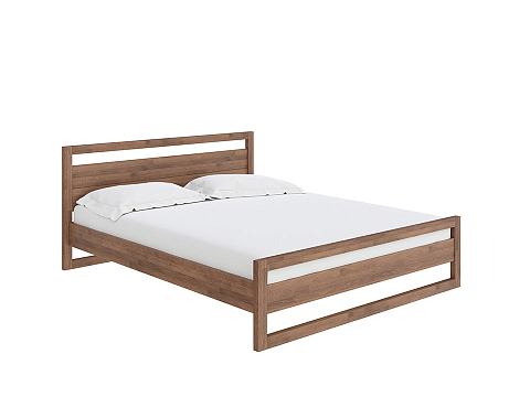 Кровать из дерева Kvebek - Элегантная кровать из массива дерева с основанием