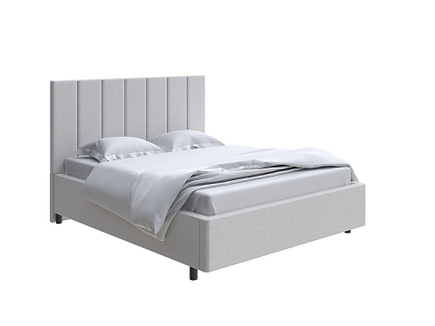 Кровать из экокожи Oktava - Кровать в лаконичном дизайне в обивке из мебельной ткани или экокожи.