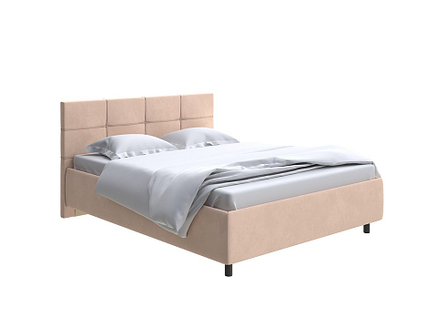 Кровать 200х200 Next Life 1 - Современная кровать в стиле минимализм с декоративной строчкой
