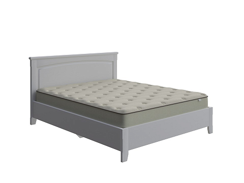 Двуспальная кровать Marselle с подъемным механизмом - Кровать из массива с ящиком для хранения