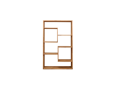 Стеллаж Tetris - Стеллаж из натурального массива дуба