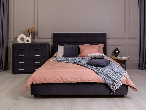 Кровать 120х200 Verona - Кровать в лаконичном дизайне в обивке из мебельной ткани или экокожи.