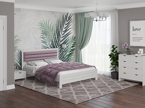 Кровать Prima - Кровать в универсальном дизайне из массива сосны.