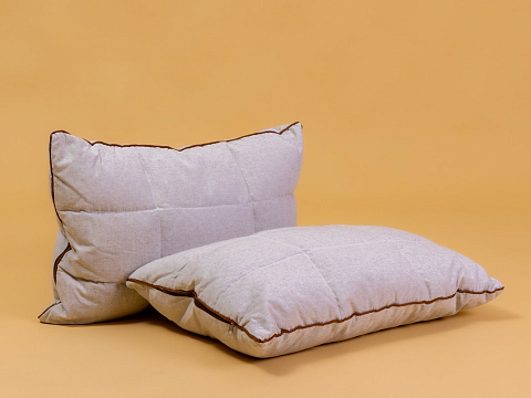 Пуховая подушка Flora Cedar Maxi - Уникальная подушка с пленкой ядра кедрового ореха