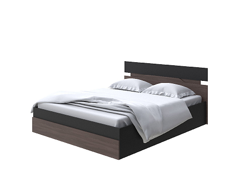 Двуспальная деревянная кровать Milton с подъемным механизмом - Современная кровать с подъемным механизмом.