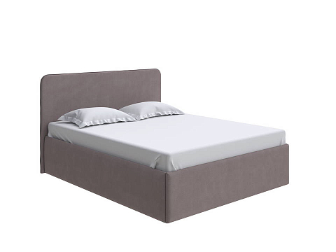 Мягкая кровать Mia с подъемным механизмом - Стильная кровать с подъемным механизмом
