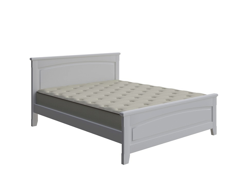 Кровать Marselle 80x200 Массив (сосна) Белая эмаль - Классическая кровать из массива