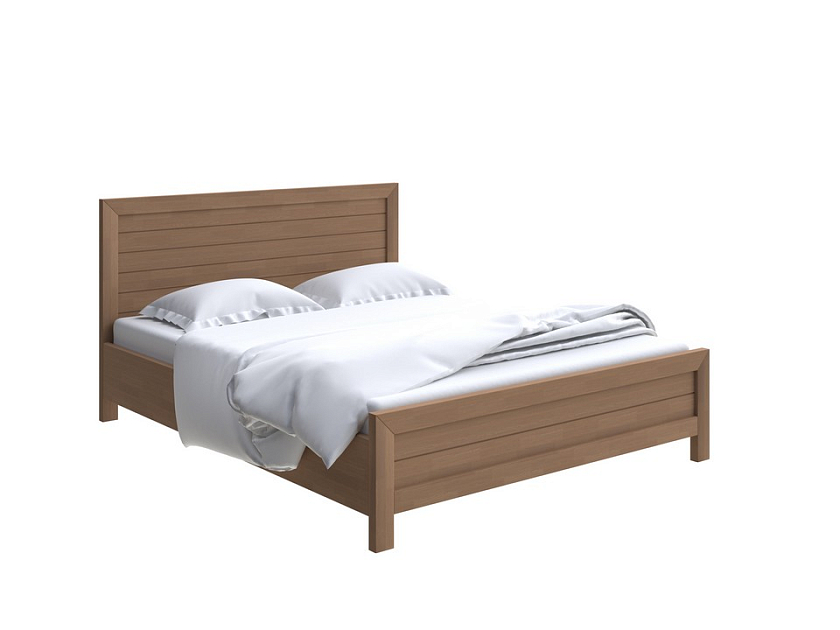 Кровать Toronto с подъемным механизмом 80x200 Массив (сосна) Антик (сосна) - Стильная кровать с местом для хранения