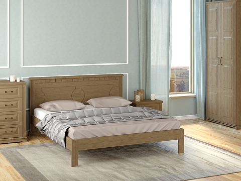 Кровать из дерева Milena-М-тахта - Кровать в классическом стиле из массива.