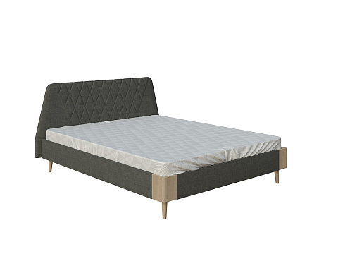 Мягкая кровать Lagom Hill Soft - Оригинальная кровать в обивке из мебельной ткани.