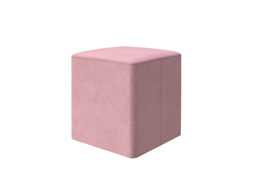 Пуф Stark 41x41 Ткань: Велюр Casa Жемчужно-розовый - Компактный мягкий пуф 