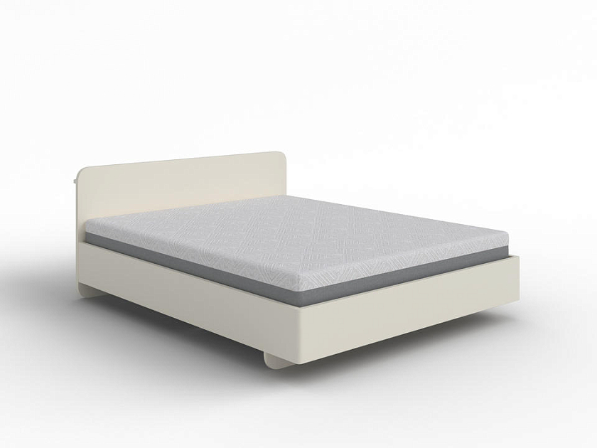 Кровать Minima с подъемным механизмом 180x200 Массив (сосна) Слоновая кость - Кровать в стиле экоминимализма.