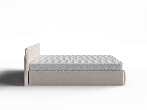 Бежевая кровать Binni для основания с ПМ - Кровать Binni для ценителей современного минимализма.
