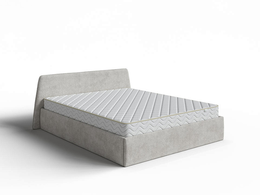 Кровать Binni для основания с ПМ 90x200 Ткань: Флок Dania Тауп - Кровать Binni для ценителей современного минимализма.
