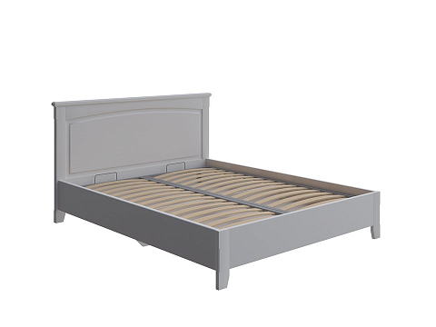 Деревянная кровать Marselle с подъемным механизмом - Кровать из массива с ящиком для хранения