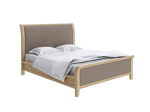 Кровать из дерева Dublin - Уютная кровать со встроенным основанием из массива сосны с мягкими элементами.