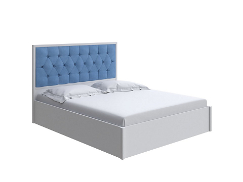 Кровать с мягким изголовьем Vester Lite с подъемным механизмом - Современная кровать с подъемным механизмом