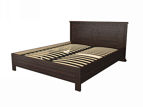 Односпальная кровать Milena-М-тахта с подъемным механизмом - Кровать в классическом стиле из массива с подъемным механизмом.