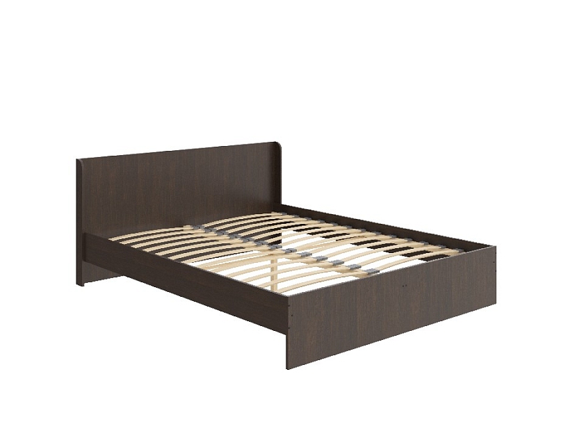 Кровать Practica 80x190 ЛДСП Дуб Венге - Изящная кровать для любого интерьера