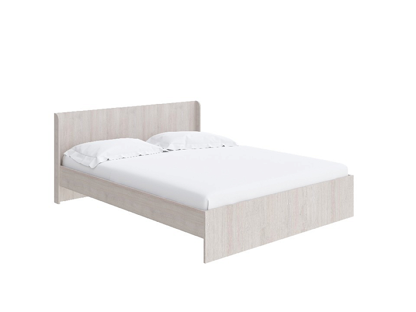 Кровать Practica 160x190 ЛДСП Дуб Шамони светлый - Изящная кровать для любого интерьера