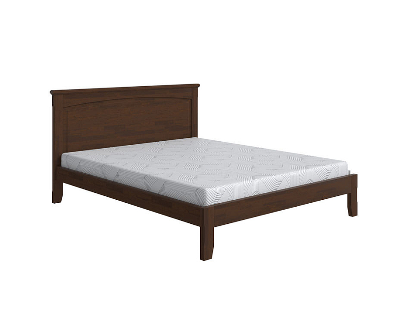 Кровать Marselle-тахта 160x200 Массив (береза) Мокко - Деревянная кровать со встроенным основанием